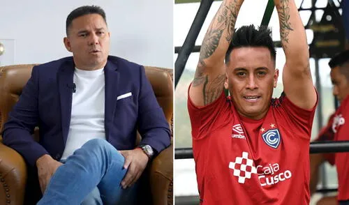 Christian Cueva llegó a Cienciano para el Torneo Clausura 2024