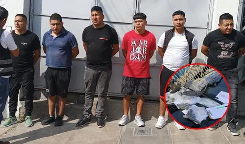 Captura de banda criminal 'Los Injertos de Lima Metropolitana' por la Policía Nacional del Perú