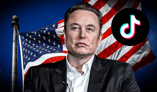 Elon Musk podría convertirse en el comprador de la red social china en los EEUU. Fuente: Composición LR / Créditos: Ariana Espinoza larepublica.pe