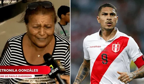 Doña Peta es la madre de Paolo Guerrero.