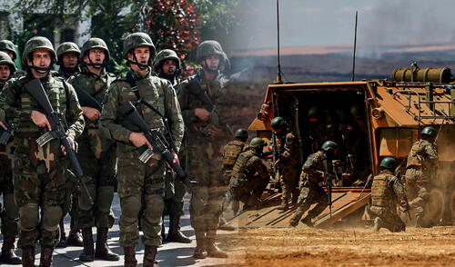 El Global Firepower Index clasifica a los países según su poder militar, utilizando más de 50 factores clave. Foto: Composición LR/El País. El Global Firepower Index clasifica a los países según su poder militar, utilizando más de 50 factores clave. Foto: Composición LR/El País.