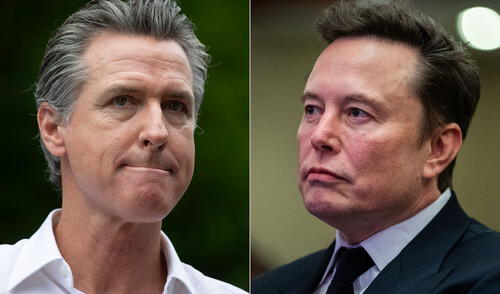 Gavin Newson confrontó a Elon Musk por sus declaraciones sobre Los Ángeles. Foto: Latin Times Gavin Newson, Elon Musk, incendios en Los Ángeles