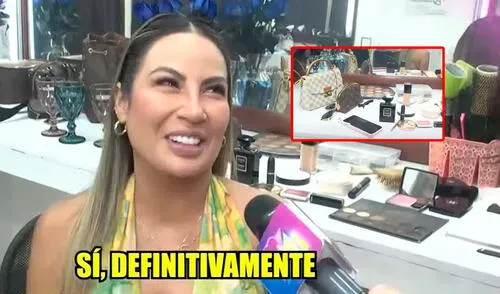 Pamela López tuvo su debut en un set de televisión en 'Amor y fuego'.