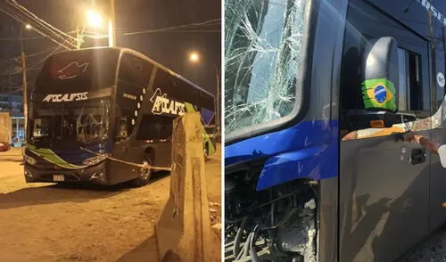 bus interprovincial victima de extorsión sufre segundo atentado en menos de 48 horas