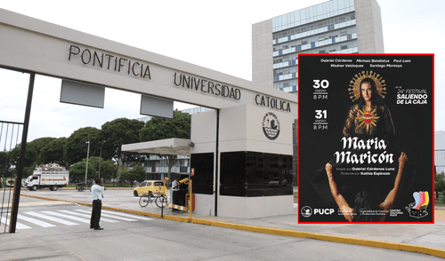 Ministerio de Cultura indicó que la obra de teatro atenta contra tres elementos de la fe cristiana. Foto: Composición/LR Ministerio de Cultura, PUCP