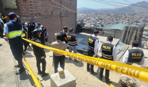 Otro feminicidio. Los padres de Leyla Cristóbal pedían no parar la búsqueda de su hija. La PNP estuvo días antes en la casa del agresor, pero no hallaron nada. Ayer, recién se pusieron las pilas. Foto: Mirian Torres