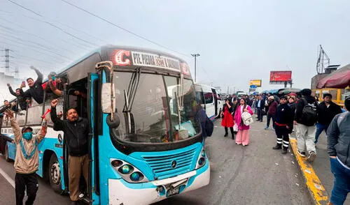 El último paro de transportistas en el país se registró el 10 de diciembre de 2024. Foto: composición LR Transportistas convocan al primer paro nacional de 2025 en protesta por ola de crímenes: evalúan fecha de movilizaciones