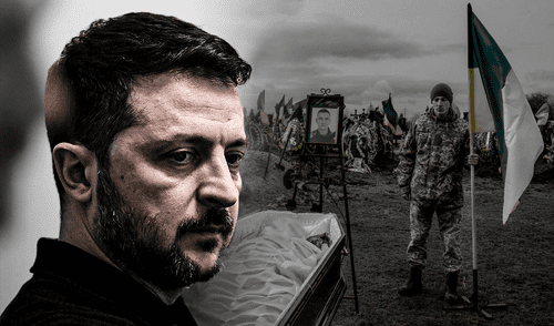 El Registro de Daños para Ucrania ha extendido su cobertura y, desde su apertura en abril de 2024, se han presentado más de 13.000 reclamaciones, que superan los US$821 millones. Foto: composición LR/AFP/Daniel Berehulak/The New York Times. Ucranianos pueden solicitar compensación por daños psicológicos