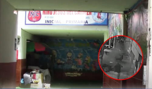 Ataque contra colegio de Comas por los Injertos de Cono Norte