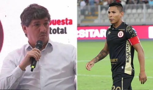Jean Ferrari se refirió a Ruidíaz y un posible regreso a Universitario