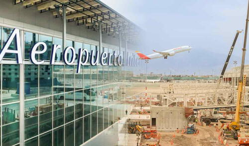 El MTC señaló que al postegar la inauguración del nuevo Aeropuerto Jorge Chávez prioriza la seguridad, eficiencia y regularidad de las operaciones aéreas. Foto: composición LR/Andina nuevo aeropuerto Jorge Chávez