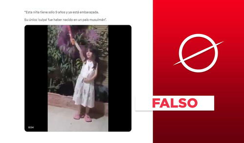 La afirmación asignada al video es un bulo. Foto: captura de X larepublica.pe