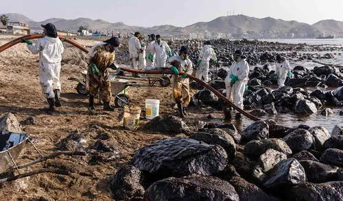 derrame de petróleo