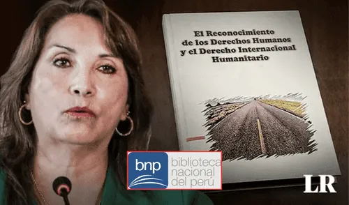 Dina Boluarte habría plagiado el 55% del libro. Foto: composición LR larepublica.pe