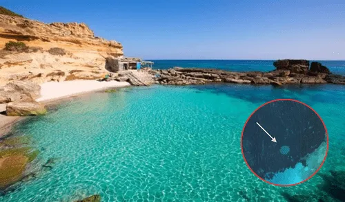 El misterio de los 1.300 círculos en el mar Mediterráneo ha dejado perplejos a los investigadores. Foto: composición LR/Costa Cruceros El misterio de los 1.300 círculos en el mar Mediterráneo ha dejado perplejos a los investigadores. Foto: composición LR/Costa Cruceros