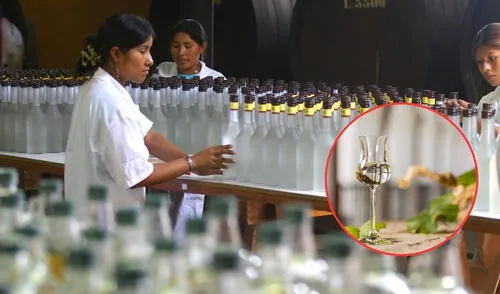 Pisco peruano es unas de las bebidas de mayor consumo.