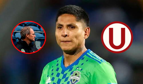 Raúl Ruidíaz habló con Brian Schmeltzer, su DT en Seattle Sounders, para que convenza al presidente del club de liberarlo para ir a Universitario. Foto: composición LR/Seattle Sounders/X