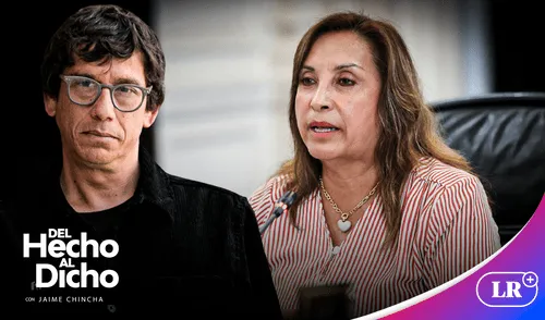 Jaime Chincha habla sobre el libro de Dina Boluarte que la Fiscalía ha retirado de la BNP. Foto: composición LR Jaime Chincha habla sobre el libro de Dina Boluarte que la Fiscalía ha retirado de la BNP.