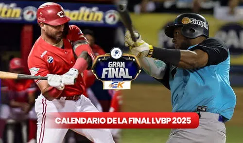 La Gran Final entre Cardenales de Lara vs Bravos de Margarita inicia este 19 de enero. Foto: composición LR / LVBP Final de la LVBP 2025, calendario