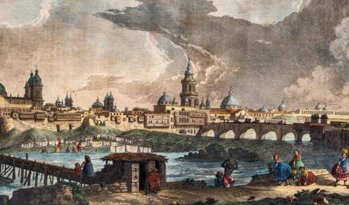 Acuarela de Lima de Pancho Fierro. larepublica.pe