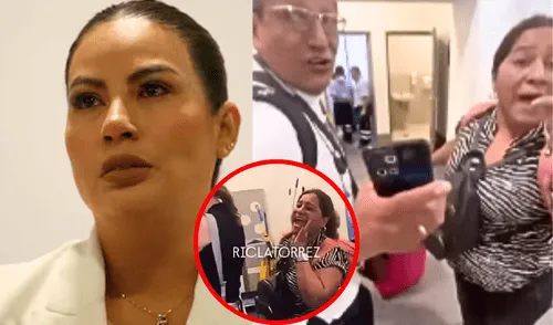 Pamela López fue insultada por la mamá y papá de Christian Cueva. Foto: Composición LR/Captura Wilalx TV/Ric La Torre/Instagram Pamela López es la aún esposa de Christian Cueva.