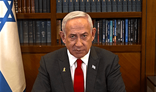 Benjamín Netanyahu y su Gobierno enfrentan críticas internacionales por el impacto humanitario en Gaza, lugar de tensiones constantes. Foto: AFP. Netanyahu advierte que tiene "el derecho de reanudar la guerra" contra Hamás con apoyo de Estados Unidos