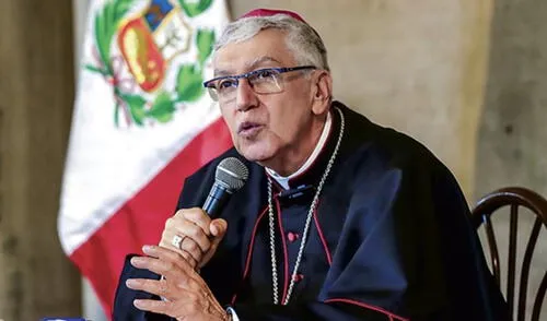 El cardenal señaló que siguen las investigaciones por parte en la PUCP en torno a la propaganda del evento. Foto: El Peruano.