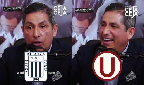 ¿Es de Alianza Lima o Universitario? Winston Reátegui tuvo peculiar respuesta sobre su hinchaje. Foto: composición LR/captura de YouTube/'Entre ceja y ceja'
