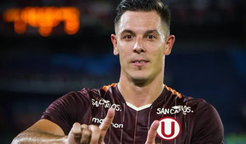 Diego Churín anotó un gol en su debut con Universitario. Foto: Universitario. Diego Churín anotó un gol en su debut con Universitario. Foto: Universitario.