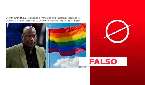 Michael Jordan propuso prohibir la bandera del Orgullo Gay en los deportes y en el sistema escolar de Estados Unidos
