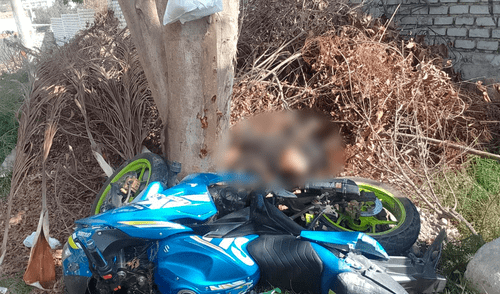 joven policia fallece tras impactar en un arbol manejando moto