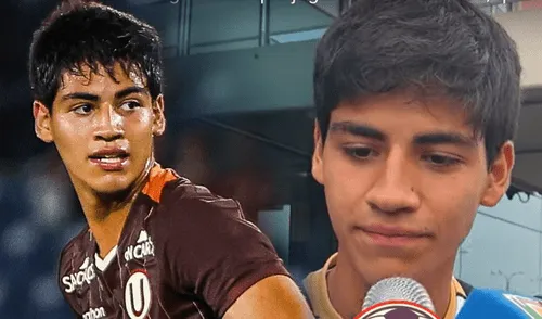 Rafael Guzmán habló tras debutar con Universitario de Deportes