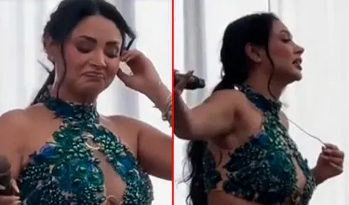 Pamela Franco se robó las miradas en la presentación del plantel de Cienciano 2025.