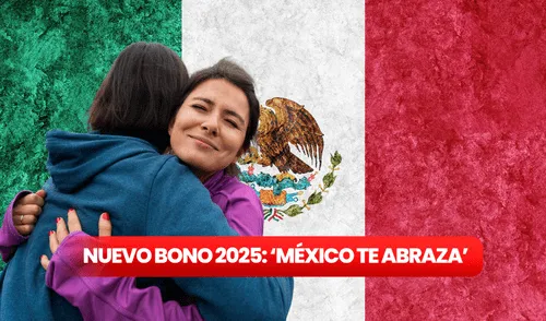 La presidenta Claudia Sheinbaum anunció en su conferencia ‘mañanera’ la creación de un nuevo bono para migrantes mexicanos. Foto: composición LR / Freepik Bono México te abraza 2025 | Ayuda económica migrantes deportados México | Beneficios para deportados mexicanos 2025 | Cómo solicitar el bono México te abraza | Programa de apoyo económico a migrantes deportados | Trump deported migrants news today
