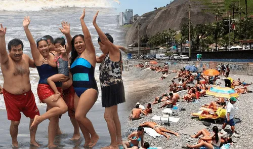 La playa se destaca por ser un destino ideal para familias. Foto: Composición LR/Difusión