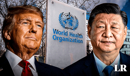 Donald Trump aseguró que es "injusto" el pago que hace Estados Unidos a la OMS en comparación de China. Foto: France 24 Donald Trump