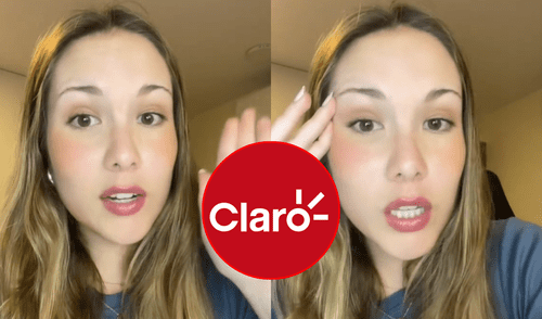La joven indicó que la trabajadora de Claro habría habría hecho caso omiso a la resolución que tiene ante Indecopi, que la protege de llamadas publicitarias, y habría difundido sus datos personales. Foto: composición LR/TikTok/@isabella_mo_/Claro Claro, claro, Claro Perú, claro peru, claro denuncia