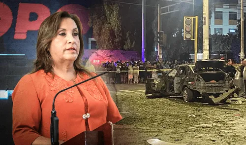 Dina Boluarte viajó a Suiza en plena crisis de seguridad ciudadana. Foto: composición LR/Presidencia del Perú larepublica.pe