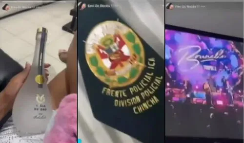 Joven se graba bebiendo alcohol y viendo concierto por TV en oficina de coronel PNP en Chincha