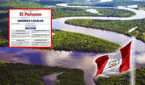 Este decreto busca proteger la selva amazónica del Perú. Foto: composición LR/Andina río en la selva amazónica