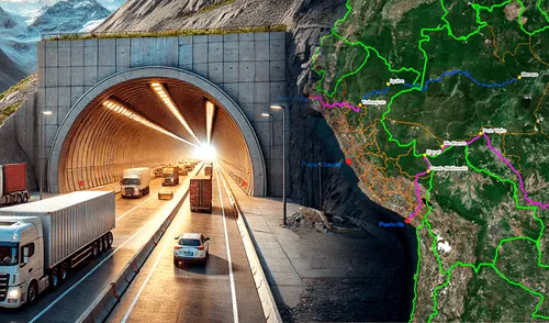 Túnel atravesará la sierra de Puno y sería la principal vía para el transporte de carga.