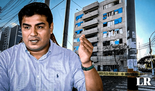 Alcalde de La Libertad instó a la población a salir a marchar. Foto: composición / Andina / La República Ataque fiscalía trujillo