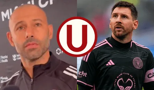 Javier Mascherano reveló si todo el plantel de Inter Miami viajará para medirse ante Universitario
