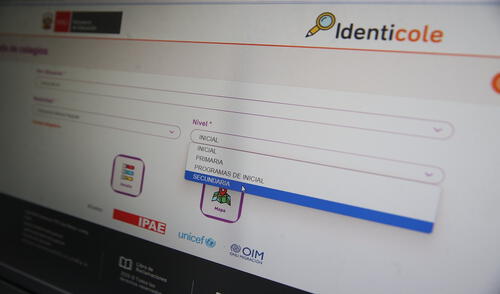 Padres que se quedan sin vacante a su hijo, deben ingresar a plataforma digital para lograr la matrícula. Foto: Minedu larepublica.pe
