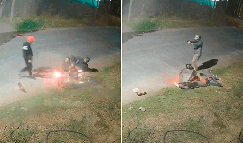 Un policía vestido de civil le disparó a un delincuente en Buenos Aires, después de intentar robarle. Foto: composición LR/X Redes Sociales