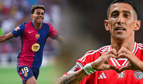 Ángel Di María vuelve a enfrentar al Barcelona, tras su salida del Real Madrid | Lr/ESPN Lamine buscará sellar la clasificación del Barcelona a octavos