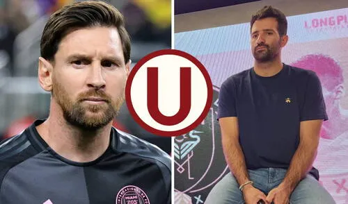 Stefano Peschiera será invitado al amistoso entre Inter Miami y Universitario de Deportes. Foto: composición GLR/Kevinn García/AFP Stefano Peschiera será invitado al amistoso entre Inter Miami y Universitario