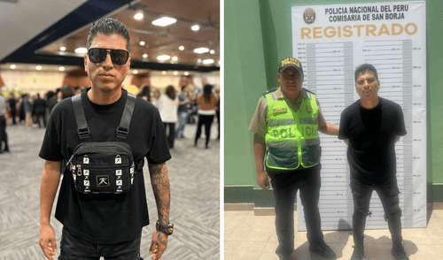 John Kelvin fue intervenido por la policía en San Borja. Foto: Composición LR/Dayana Huerta/ X John Kelvin fue intervenido por la policía en San Borja.