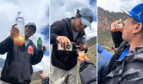 Mezcla de bebidas alcoholicas