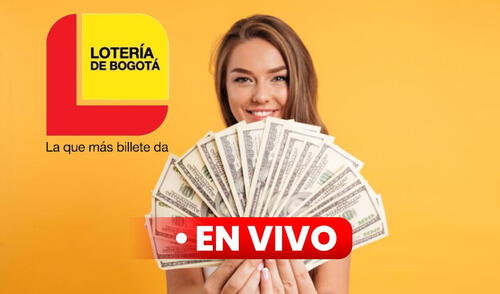 Lotería de Bogotá EN VIVO HOY, 23 de enero - Colombia
